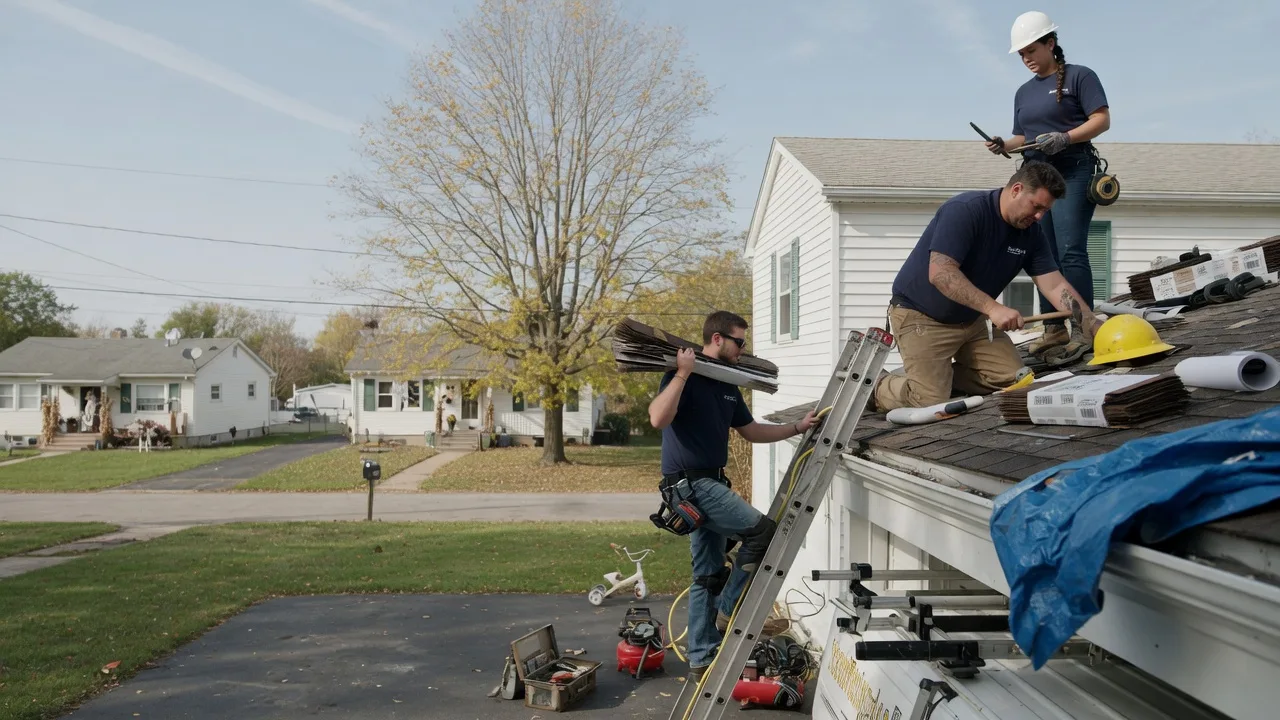 Local Roofing Contractors in Chesaning, MI near me